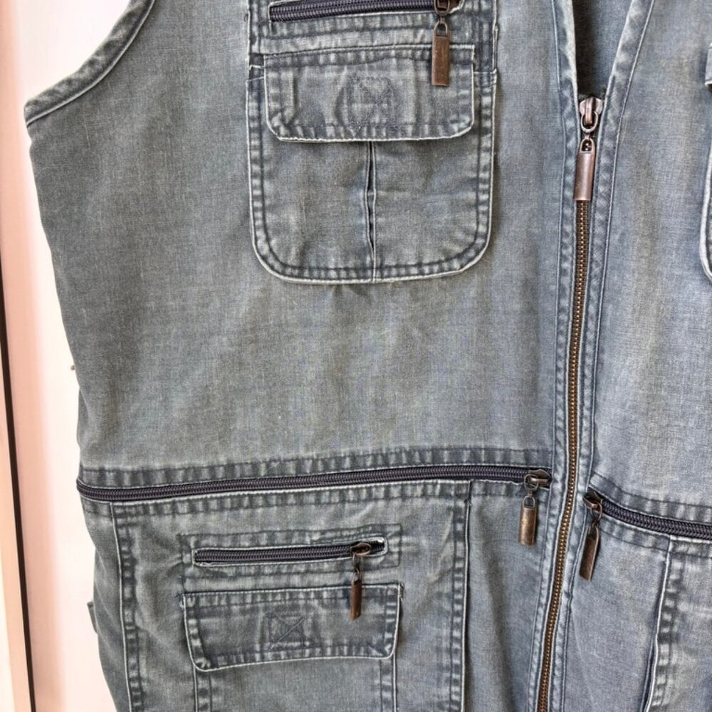 LINFENG Multi-functional Work Vest, 10 Pockets, - image 4